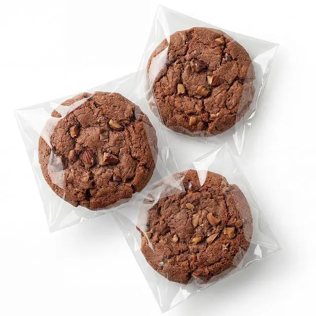 Main image of Cookie Bags 5×7 Inch Clear 200 Pcs, Self Seal Cellophane Bags Food Grade, Resealable Transparent Treat Wrappers for Cookies Candy Snacks Birthday Wedding Party Favors