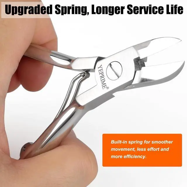 Alt view image 4 of 7 - Toenail Clippers for Thick and Ingrown Nails, Curved Blade