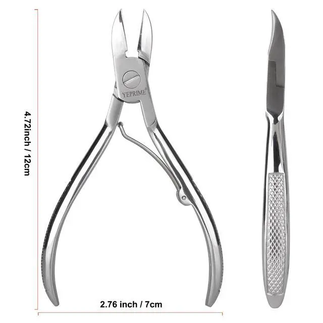 Alt view image 5 of 7 - Toenail Clippers for Thick and Ingrown Nails, Curved Blade