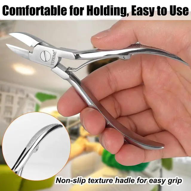 Alt view image 6 of 7 - Toenail Clippers for Thick and Ingrown Nails, Curved Blade