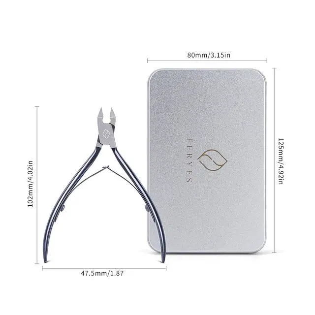 Alt view image 6 of 7 - Toenail Clipper Straight Blade for Ingrown and Thick Nails - Stainless Steel and Sharp Pointed Tip Ingrown Nail Clipper Wide Jaw Toe Nail Cutter Podiatry Tool Dark Gray