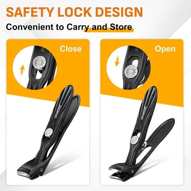 Alt view image 4 of 7 - Nail Clippers for Thick Nails, Angled Head toenail Clippers for Seniors