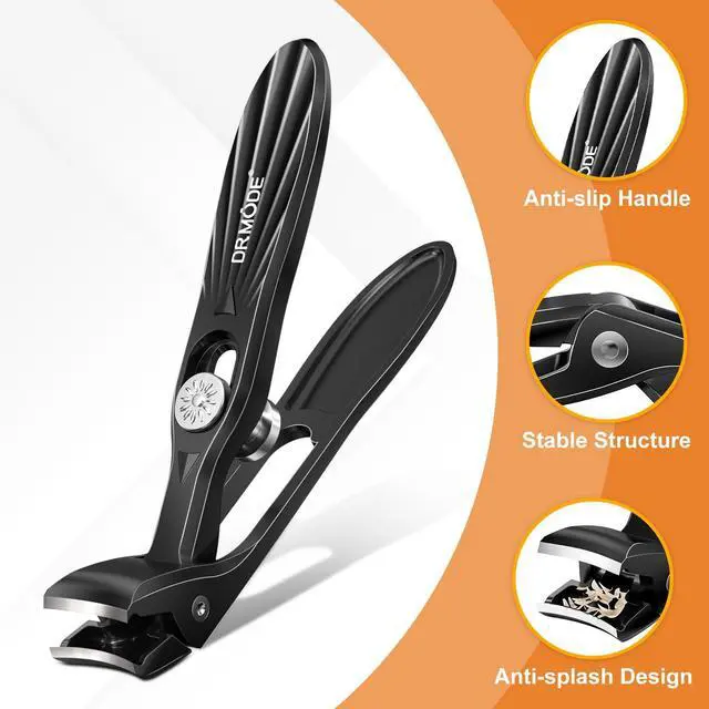 Alt view image 5 of 7 - Nail Clippers for Thick Nails, Angled Head toenail Clippers for Seniors