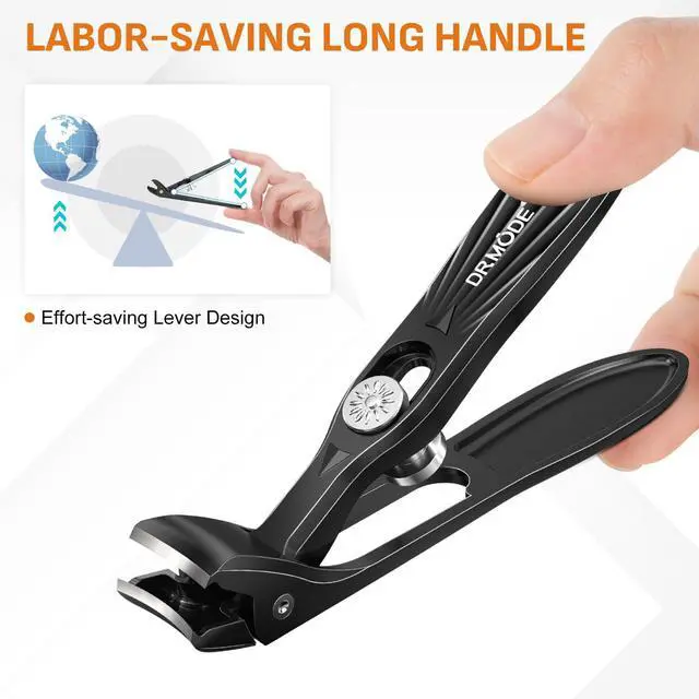 Alt view image 6 of 7 - Nail Clippers for Thick Nails, Angled Head toenail Clippers for Seniors