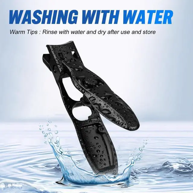 Alt view image 6 of 6 - Jaw Nail Clippers, Stainless Steel, Professional Fingernail Clipper