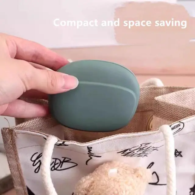 Alt view image 5 of 7 - 3 Pcs Silicone Earbud Case | Earphone Storage Organizer, For Earpieces SD Card Camera Chips, Travel Use