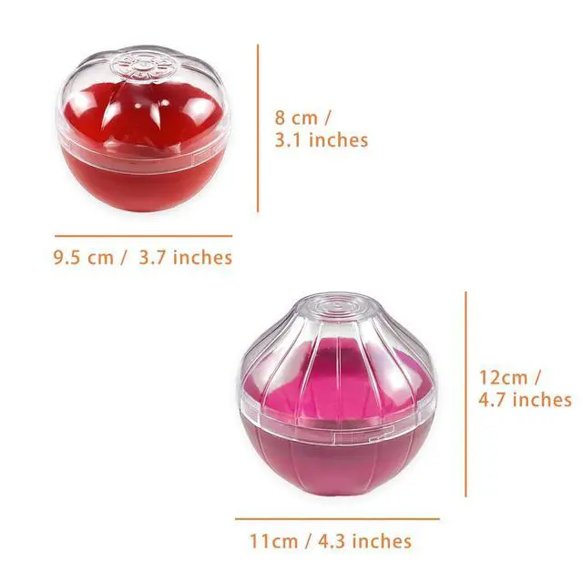 Alt view image 3 of 6 - Vegetable Shaped Savers Storage Containers for Fridge Vegetable