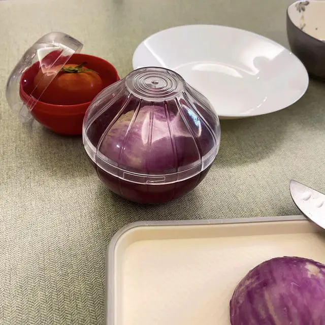 Alt view image 5 of 6 - Vegetable Shaped Savers Storage Containers for Fridge Vegetable