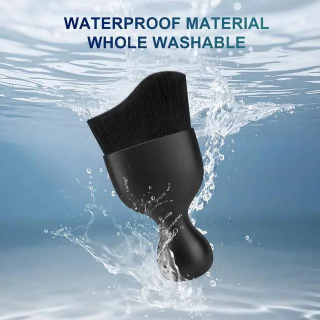 Alt view image 5 of 7 - 2 PCS Car Interior Detailing Brush, Auto Car Dusting Brushes, Soft Bristles Duster Removal Cleaning Tool for Dashboard Interior, Exterior, Skylight, Leather, Dust Brush, Black