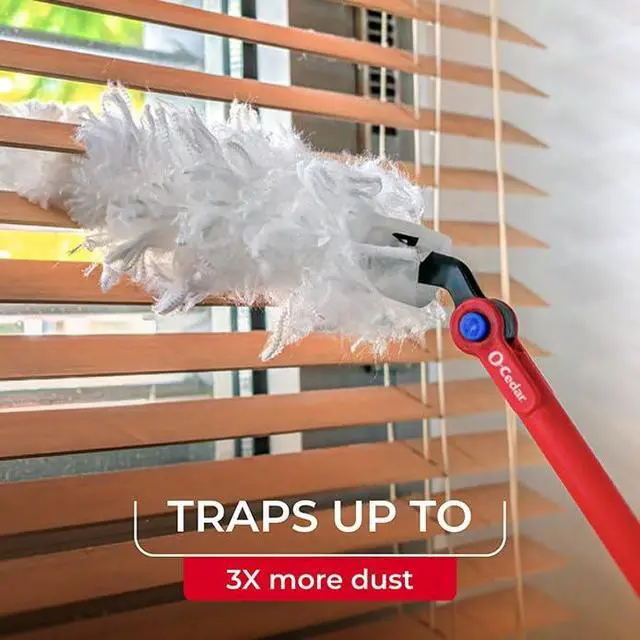Alt view image 6 of 7 - Flex & Catch Heavy Duty Dusting Refills (10 Count) | Disposable Duster Refill | Traps 3X More Dust Than Traditional Feather Duster
