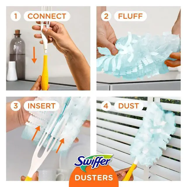Alt view image 6 of 7 - Heavy Duty Dusters Starter Kit, Gain, Blue (74330)