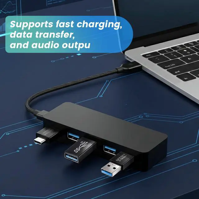 Alt view image 6 of 7 - USB to USB Adapter 4 Kinds of USB3.0 Apters Kit USB-3.0-Type C Converter USB3.0 Female to Male Male-Males and Female-Female Connector Extension Coupler Connector Converts High Speed Convert (5 Pack)
