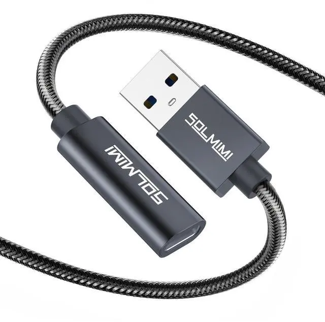 Main image of USB to USB C Female Adapter 0.5FT for Data Transfer,Music,Charging | 5gbps High Speed Transfer,15W Charging,Compatible with USB C headphone, U disk/Card reader/Hub/Keyboard/mouse etc.
