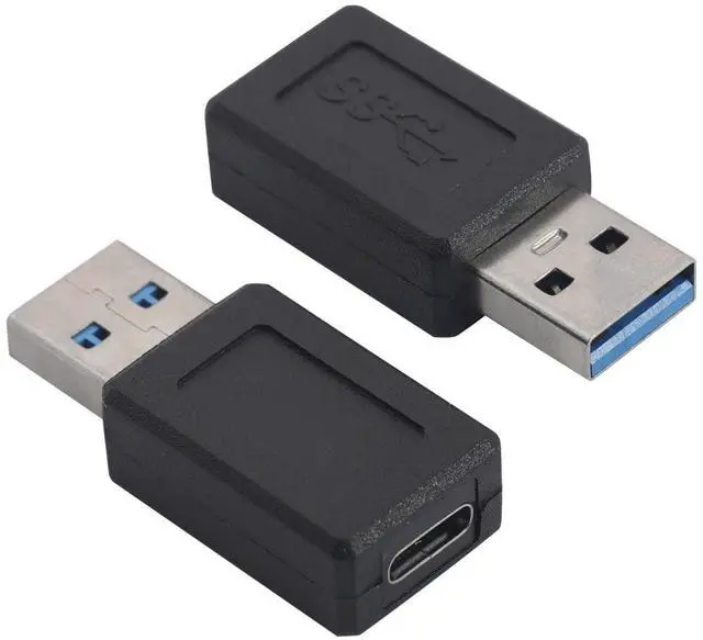 Main image of 2PCS USB 3.0 Male to USB-C Female Adapter,5Gbps USB A to Type C Converter for Data Sync and Charging,Compatible with Laptop,Hard Drive,Mobile Phones
