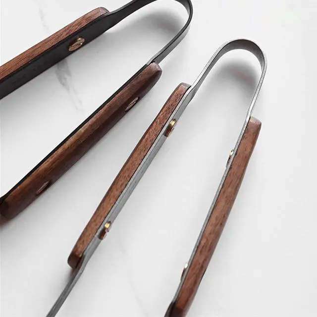 Alt view image 6 of 7 - Tweezers for Cooking - Reptile Feeding Tongs for Gecko, Bearded Dragon, Snake - Long Forceps for Aquarium Plant (Silvery Walnut-9.5"/1Pcs)