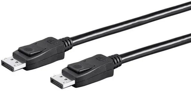 Main image of DisplayPort 1.4 Cable - 6 Feet - Black | For Computer, Desktop, Laptop, PC, Monitor, Projector, Dell, ASUS, and More - Select Series