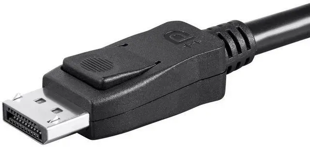 Alt view image 4 of 6 - DisplayPort 1.4 Cable - 6 Feet - Black | For Computer, Desktop, Laptop, PC, Monitor, Projector, Dell, ASUS, and More - Select Series