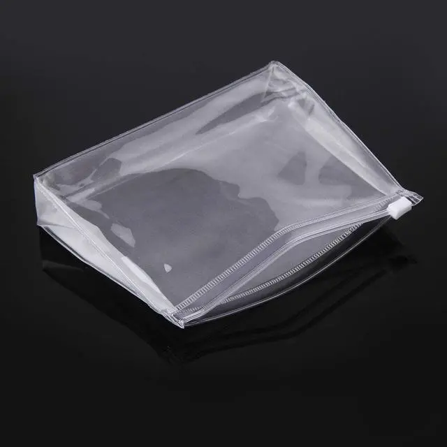 Alt view image 5 of 6 - 8pcs-Mini Small PVC Transparent Plastic Cosmetic Organizer Bag Pouch With Zipper Closure for Vacation Travel, Bathroom and Organizing Makeup Bag
