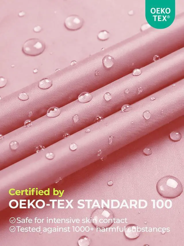 Alt view image 5 of 6 - Adult Rain Poncho Waterproof Hooded Raincoat Lightweight Packable | OEKO-TEX Certified 100% Polyester, PU 5000MM Waterproof, Heat-Sealed Seams, 8.5 oz Ultralight, Below-the-Knee Coverage