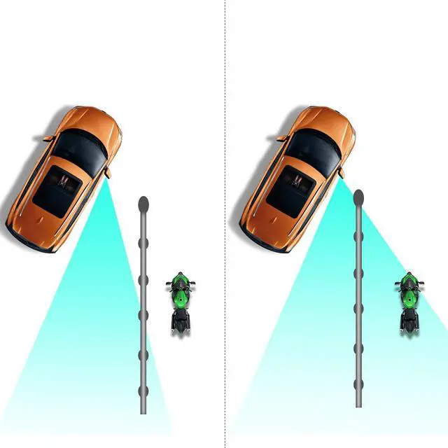 Alt view image 5 of 7 - Rhombus Blind Spot Mirror - 2 Inches HD Glass Frameless Wide Angle Convex Mirror, 360° Adjustable Side Rear View Mirror with 3M Adhesive for Car SUV Truck 2 Pack