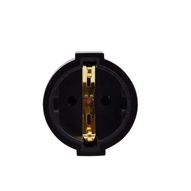 Alt view image 4 of 7 - US to Europe Adapter USA NEMA 5-15 to Europe Schuko Female | 5-15P to Europe Schuko Female,16A 110-250V,premium PVC & metal materia,for travel and household daily power conversion