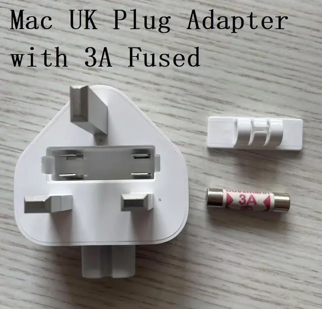 Alt view image 6 of 7 - 3 Prong Mac Duckhead Power Adapter UK Travel Standard Plug Head for MacBook