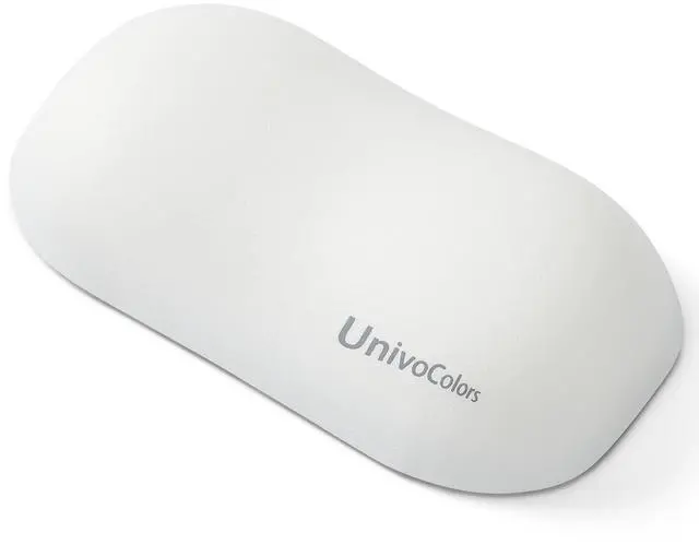 Main image of Design-Wave Wrist Rest, Artificial Sheepskin+Memory Foam+Ergonomic+Anti-Slip Gel, Resilience Support During Work and Gaming,Mouse Accessory,White