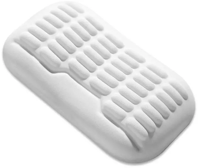 Main image of Ergonomic Mouse Wrist Rest,Latest 3.0 Wave Curve Design,High-Resilience Memory Foam Non-Slip Base,Reduces Wrist Fatigue,Ideal for Office Gaming & Long Hours of Use(Ivory)
