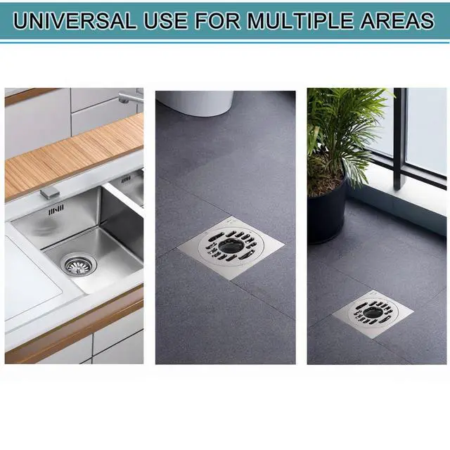 Alt view image 6 of 6 - Disposable Kitchen Sink Strainer Mesh Bag, 400PCS Bath Sink Strainers | Ultra-Fine Elastic Anti-Clogging Drain Filter Net, Universal for Bath, Food Waste Debris Catcher, Drain Cover Strainer Bag