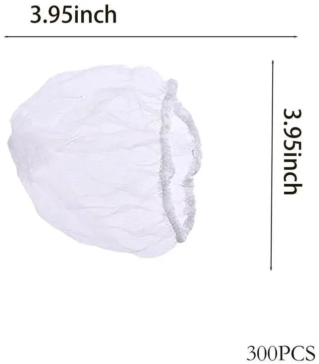 Alt view image 2 of 7 - 500 PCS Disposable Kitchen Sink Drain Strainer Disposable Mesh Sink Strainers Anti-Clog One Use Sink Strainer Pouches Kitchen Drain Food Catcher Strainers Bag for Collecting Catch Leftovers