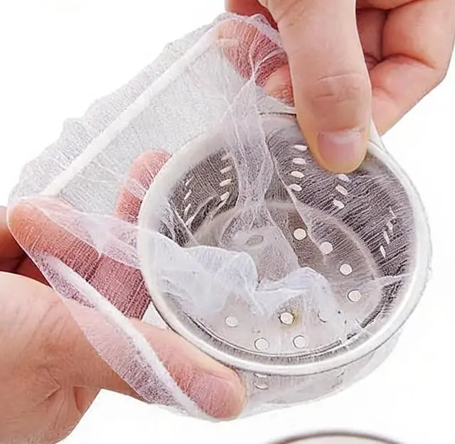 Main image of 500 PCS Disposable Kitchen Sink Drain Strainer Disposable Mesh Sink Strainers Anti-Clog One Use Sink Strainer Pouches Kitchen Drain Food Catcher Strainers Bag for Collecting Catch Leftovers