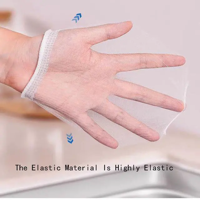 Alt view image 4 of 6 - Kitchen Sink Strainer Mesh Bag and Dispense Bagr Set Disposable Collecting Kitchen Food Waste Filter Mesh Bags for Sink Drain