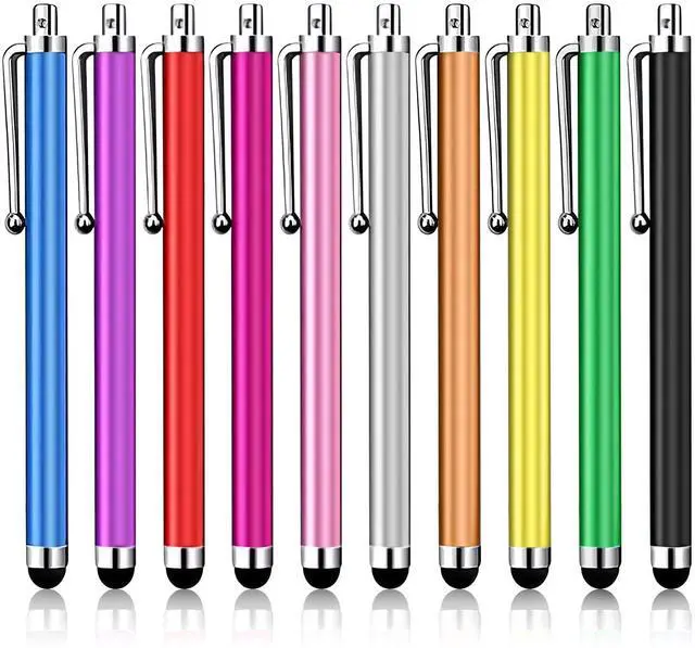 Main image of 10 Pack Stylus Pen,Stylus Pen for Touchscreen,Universal Stylus | High Precision Sensitivity for Everyday Writing/Drawing, Compatible with Touch Screens,10 Colors