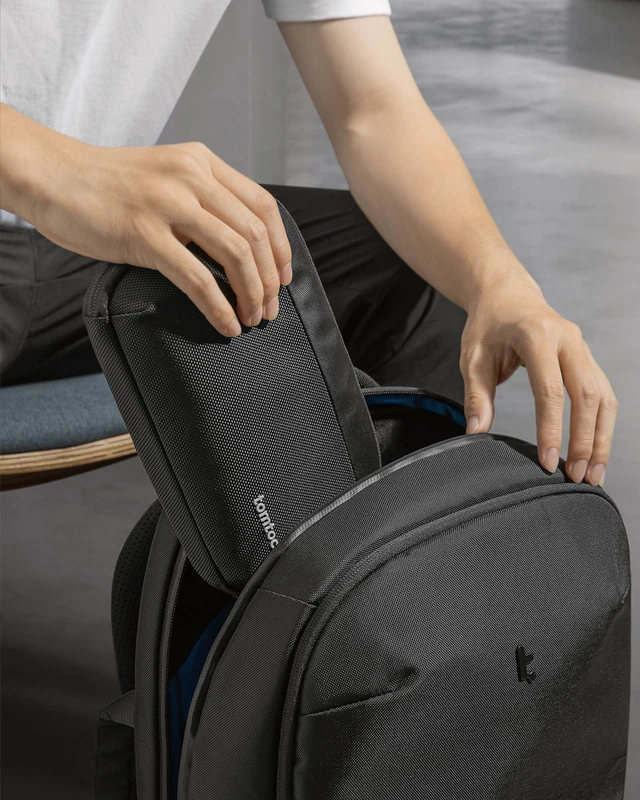 Alt view image 7 of 7 - Travel Cable Organizer Pouch, Electronics Accessories Organizer Portable Waterproof Double Accessories Carry Case for Cord, Charger, Cables, USB Drive, Black