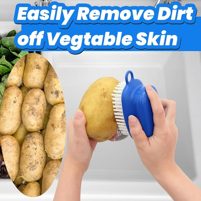 Alt view image 5 of 6 - 2-Pack Vegetable Brush