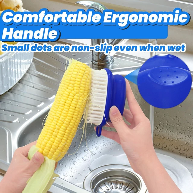 Alt view image 6 of 6 - 2-Pack Vegetable Brush