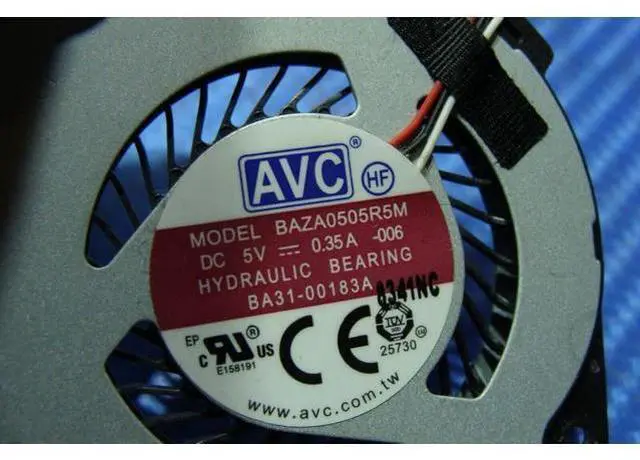 Alt view image 2 of 5 - Cpu cooling fan for Samsung Notebook 7 Spin NP730QAA-K01US 13.3 inches BA31-00183A