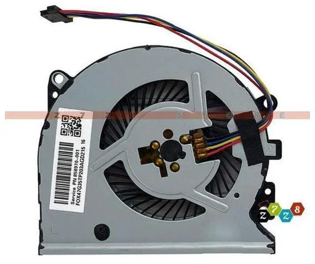 Alt view image 2 of 4 - Cpu cooling fan for HP ENVY 15-U 15-U010DX 15-U111DX 15-U483CL 15-U011D TPN-Q147