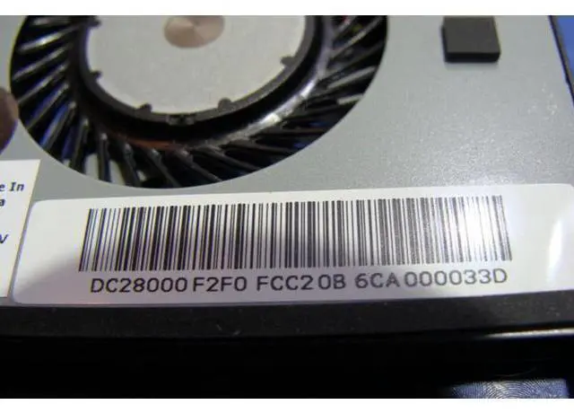 Alt view image 3 of 5 - Cpu cooling fan for Dell XPS 13 9360 13.3 inches XHT5V DC28000F2F0 #1