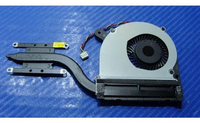 Alt view image 3 of 5 - Cpu cooling fan for Asus VivoBook S300CA-BBI5T01 13.3 inches with Heatsink 13NB00Z1AM0601