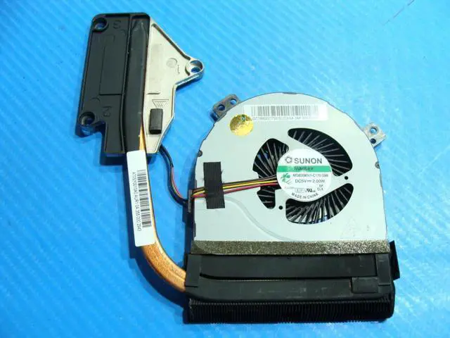 Alt view image 3 of 5 - Cpu cooling fan for Lenovo IdeaPad P400 20211 14 inches with Heatsink DC28000C7S0 AT0SY0010A0