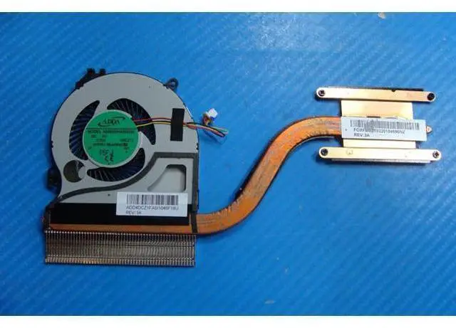 Alt view image 2 of 5 - Cpu cooling fan for Toshiba Satellite Click 2 P35W-B 13.3 inches with Heatsink 4dcz1fa0i10
