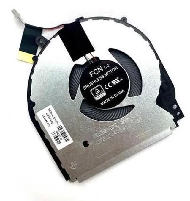 Alt view image 3 of 5 - Cpu cooling fan for HP Pavilion X360 14-DH 14-DQ 14M-DH 14M-DH0003DX Seeire