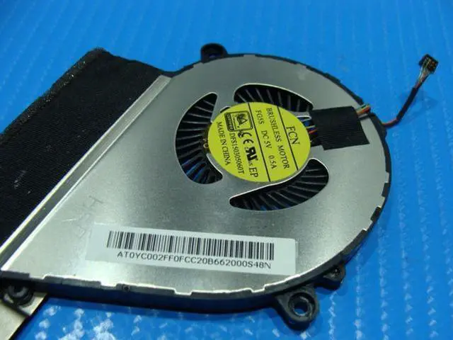 Alt view image 3 of 5 - Cpu cooling fan for Lenovo Yoga 700-14ISK 14 inches with Heatsink AT0YC002FF0F