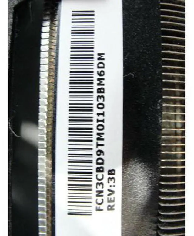 Alt view image 2 of 5 - Cpu cooling fan for Toshiba Satellite A75D-A7286 17.3 inches with Heatsink