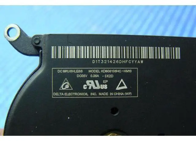 Alt view image 3 of 5 - Cpu cooling fan for Air A1466 13 inches Mid 2013 MD760LL/A 923-0442 #1