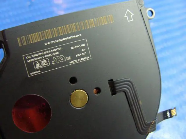 Alt view image 3 of 5 - Cpu cooling fan for Air A1466 MD231LL/A Mid 2012 13 inches 922-9643 #2