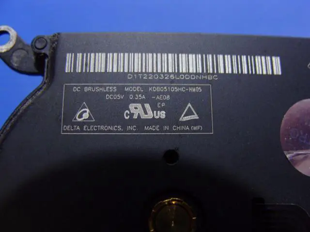 Alt view image 3 of 5 - Cpu cooling fan for Air A1369 13 inches 2011 MC966LL/A 922-9643