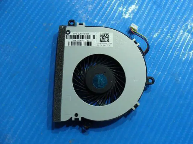 Alt view image 2 of 4 - Cpu cooling fan for HP 15-bs013dx 15.6 inches 925012-001 DC28000JLD0