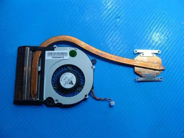 Alt view image 2 of 4 - Cpu cooling fan for Toshiba Satellite E45-B4100 14 inches with Heatsink H000068070